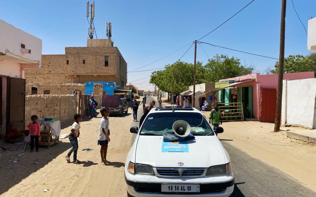 سلطة تنظيم الاشهار تستهدف الأحياء الشعبية بولاية نواكشوط الشمالية بحملتها التحسيسية المسموعة